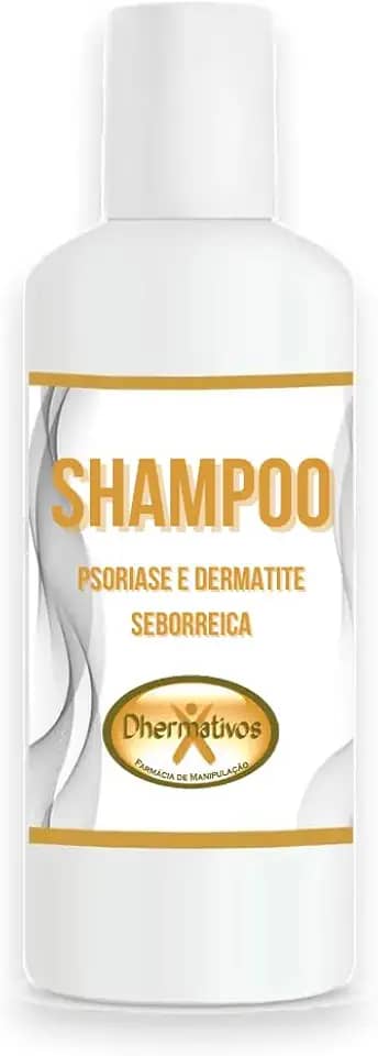 Shampoo Psoriase e Dermatite seborreica - 200 ml (coceira e descamação)