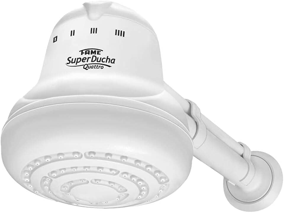 CHUVEIRO ELÉTRICO - SUPER DUCHA QUATTRO BRANCO 220V 6.800W - FAME