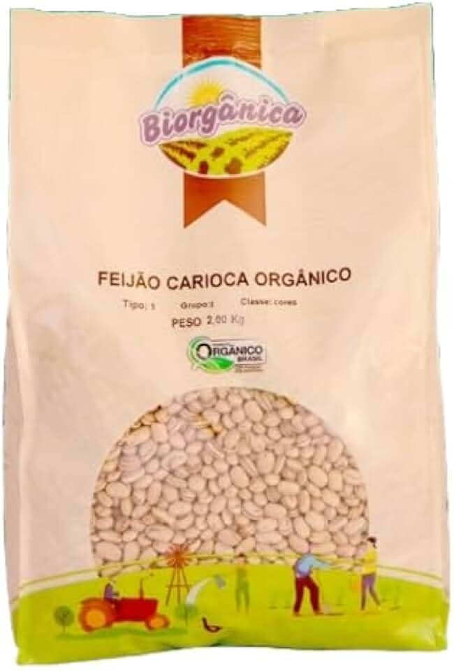 Feijão Carioca Orgânico Biorgânica 2kg