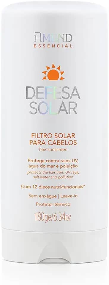 Filtro Solar para Cabelos Amend Essencial Defesa Solar, 180g