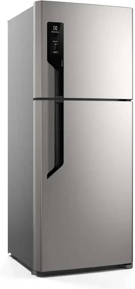 Geladeira Electrolux Frost Free 431L Efficient AutoSense Duplex Inox Look (TF70S) 220V