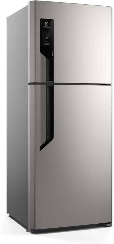 Geladeira Electrolux Frost Free 431L Efficient AutoSense Duplex Inox Look (TF70S) 127V