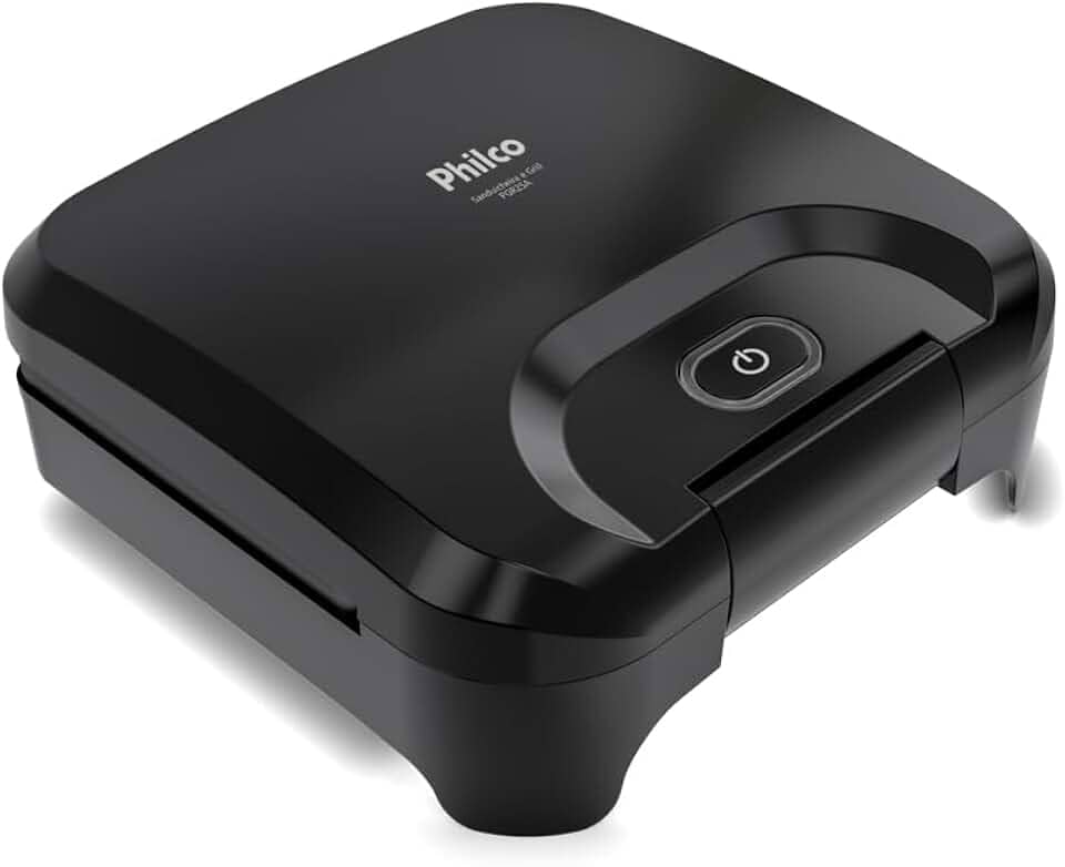 Sanduicheira e Grill Philco 2 em 1 Antiaderente 750W PGR25A 127V