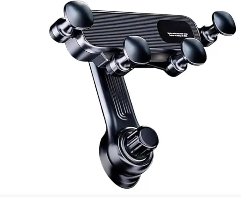 Suporte Celular Veicular Universal Premium para Saída de Ar; Rotação 360°, Simples Instalação, Antiderrapante, Compatível com GPS, Viagem, Chamadas, Aplicativos