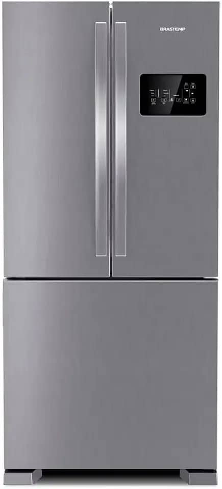 Geladeira Brastemp Frost Free French Door A+++ 554 litros Cor Inox - BRO85AK 220V