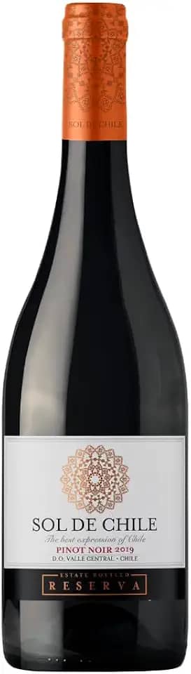 Vinho Fino Tinto Chileno Sol de Chile Reserva Pinot Noir 750ml