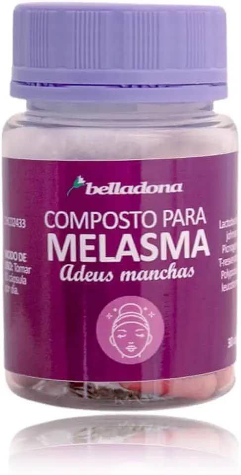 Antioxidante para melasma com fotoprotetor oral - 30 ou 60 cápsulas (30)