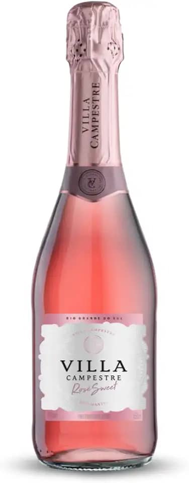 ESPUMANTE ROSE DOCE VILLA CAMPESTRE - 650 ML