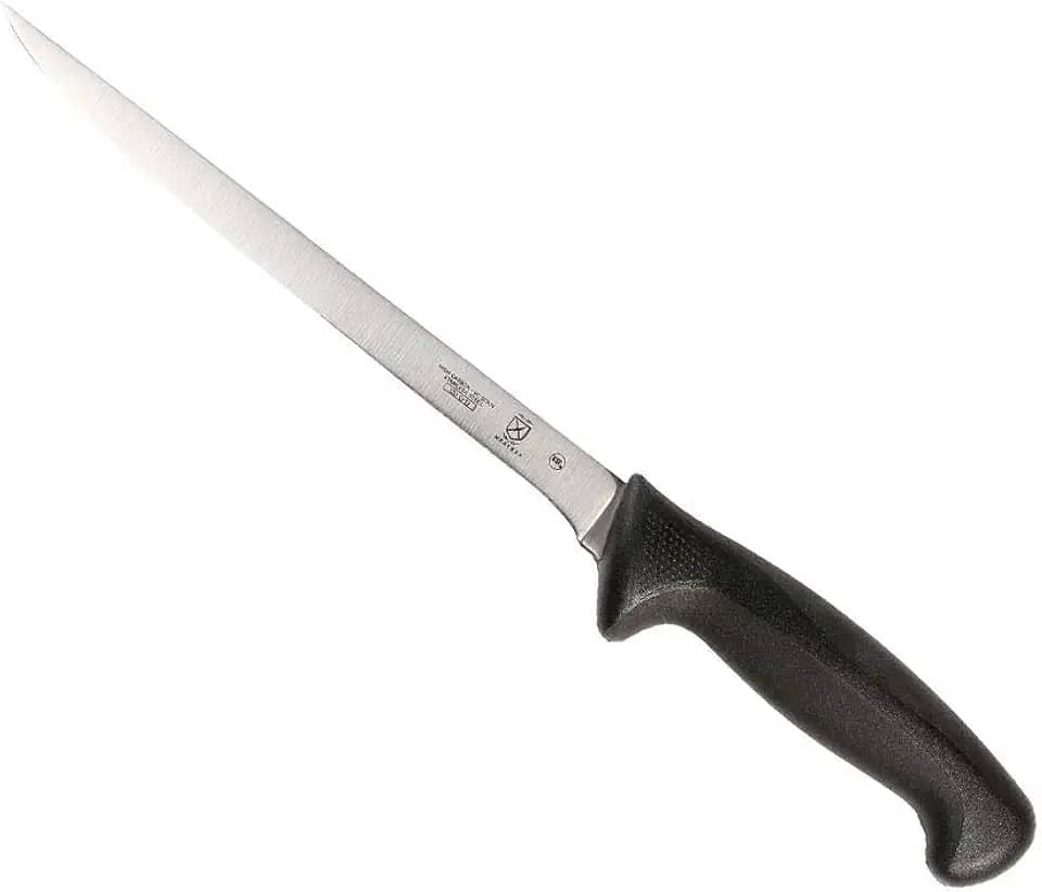 Mercer Culinary Faca de filete Millennia estreita, 21 cm, preta
