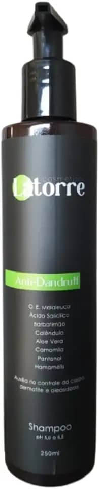 Shampoo Anti Caspa e Tratamento para Dermatite, 250ml Lamorim