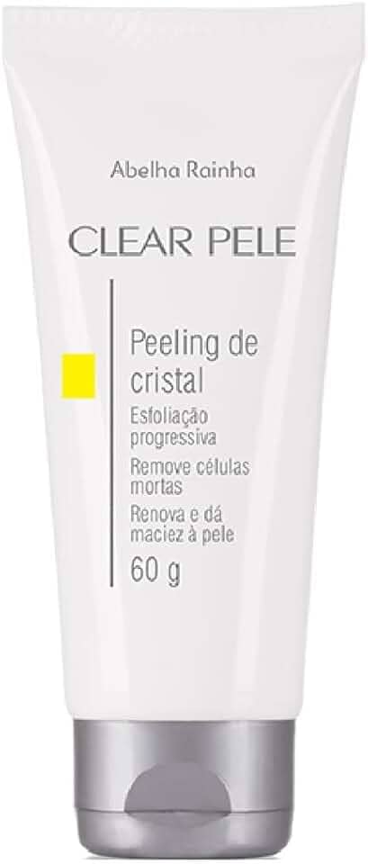 Peeling de Cristal Clear Pele 60g Abelha Rainha
