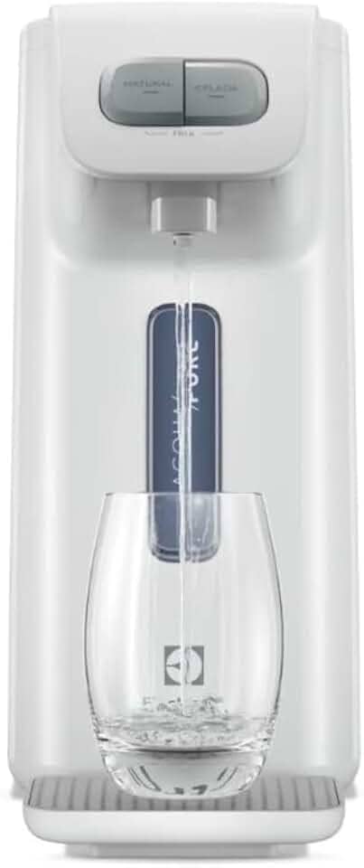 Purificador Electrolux de Água Gelada Fria e Natural Elétrico Compacto Eletronico placa Electrolux Filtro refil 6 meses ou 3000l Bivolt Branco PE15B