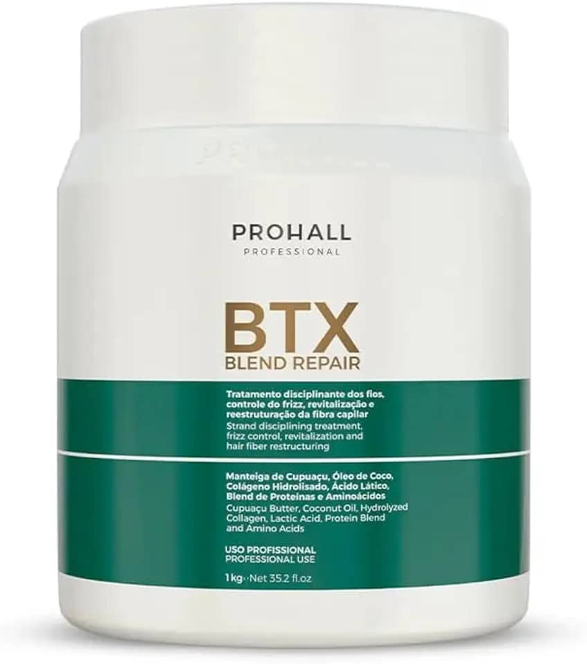 Prohall Btx Blend Repair Orgânico Sem Formol 1kg, tb, Prohall