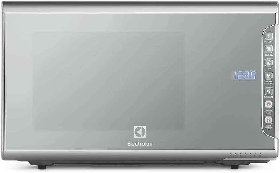 Micro-ondas Electrolux 31L cor Inox Espelhado com Painel Integrado e Função Tira Odor (MI41S) - 220V