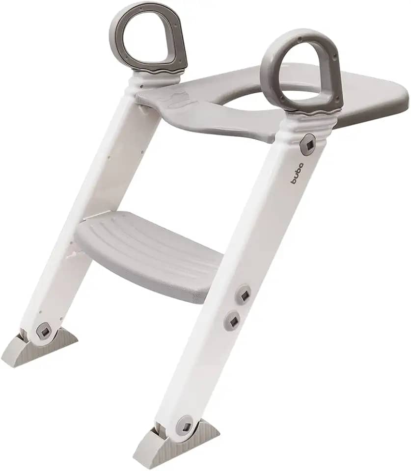 BUBA Assento Redutor Com Escada -Cinza, Cinza