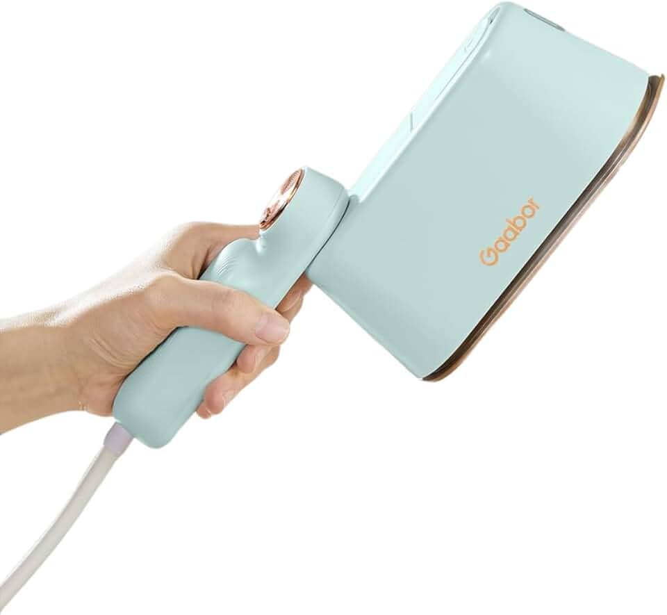 Ferro de Passar a Vapor e a Seco 1200w Elétrico Portátil Aquecimento Rápido Cerâmico Engomadoria Dupla 110V - Gaabor