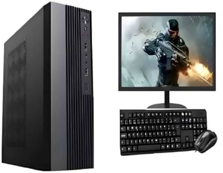 Mini Desktop Intel Core I7 16gb Ram Ssd 480gb+monitor 21"+ teclado e mouse+win11+wifi