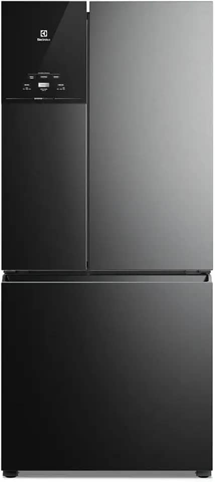 Geladeira Electrolux Multidoor Efficient Com Autosense e Inverter 590 l Black Inox Look (IM8B) 127V