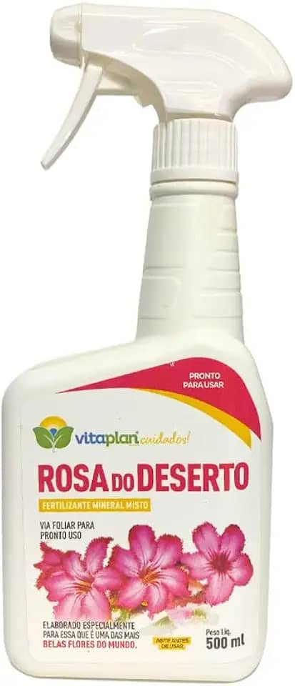 Fertilizante Foliar em Spray, 500ml para Rosa do Deserto
