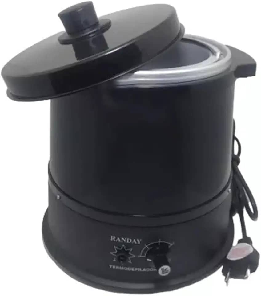 Termocera Profissional 1 Kg para derreter Cera ou Aquecer Pedras - Preta