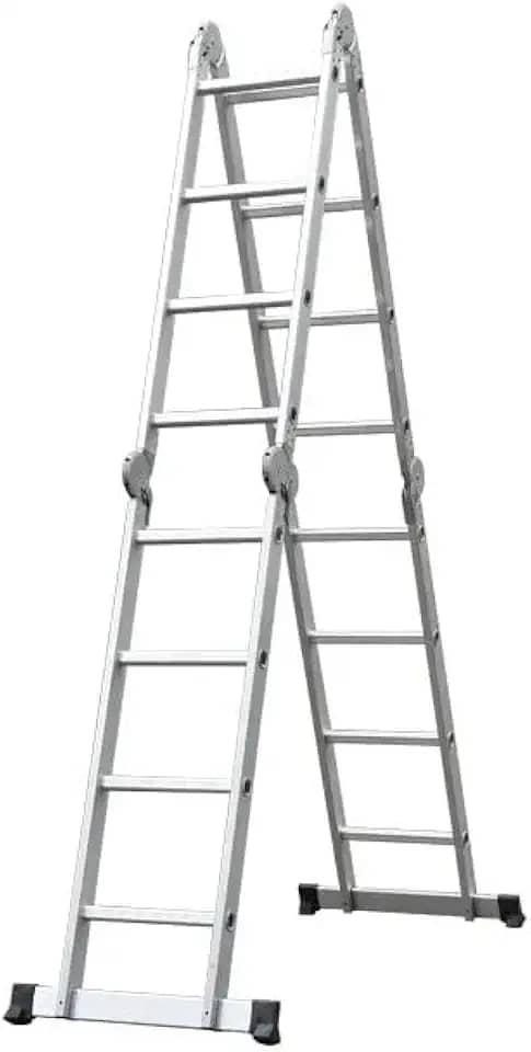 Escada Articulada Vix 16 Degraus Alumínio