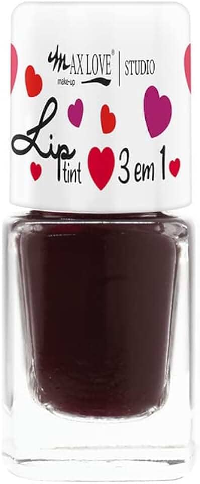 Lip Tint Batom Líquido Max Love 3 Em 1 Hidratante E Proteção Dos Lábios- Batom Blush Sombra - Cor 502