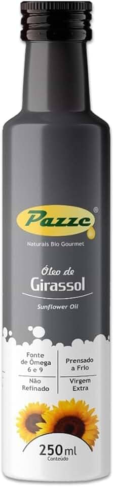 Óleo de Girassol Extra-Virgem Pazze 250 ml