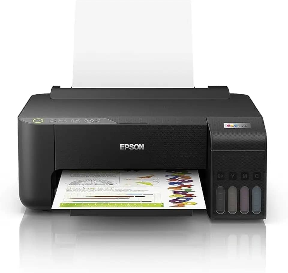 Epson_BR Eco_Tank L1250 - Impressora, tanque de Tinta Colorida, Wi-Fi Direct, Comando de voz, Bivolt, Cor: Preto