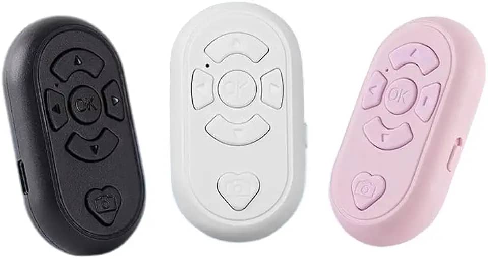 Mini Controle Remoto Bluetooth para Celular e Tablet – Tire Fotos, Role Páginas e Interaja nas Redes Sociais, (iOS & Android)