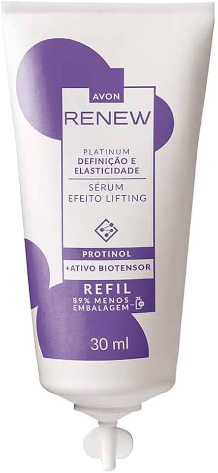 Renew Platinum, Sérum Efeito Lifting com Protinol, Definição e Elasticidade, 30ml, Refil
