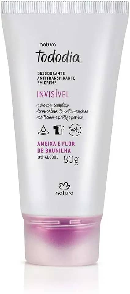 Natura Tododia Desodorante Em Creme 80g AMEIXA E FLOR DE BAUNILHA