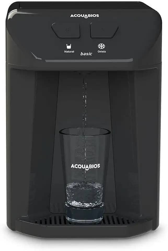 ACQUABIOS PURIFICADOR DE ÁGUA BASIC - BACTERIOLÓGICO/BIVOLT/PRETO