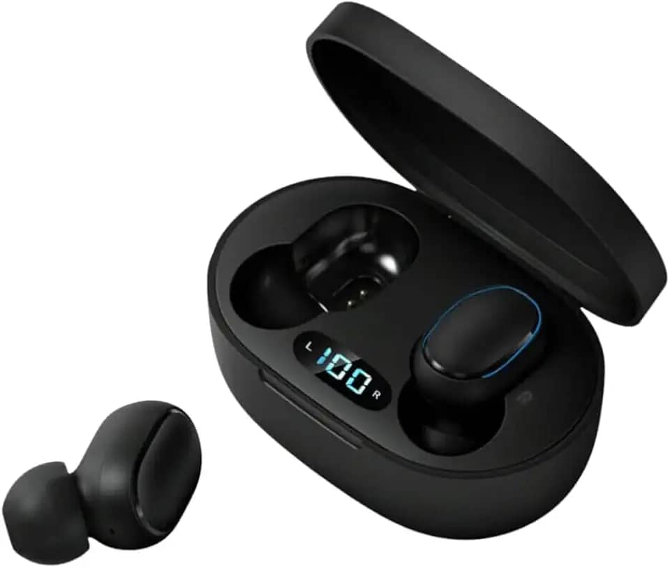 Fone de Ouvido Bluetooth 5.0 Par Sem Fio Duplo - Intra Auricular MIURI