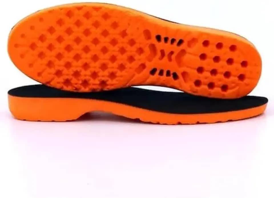 Par Palmilha Em Gel Anatômica Grossa Macia Anti-Impacto Ortopédica (37-38)