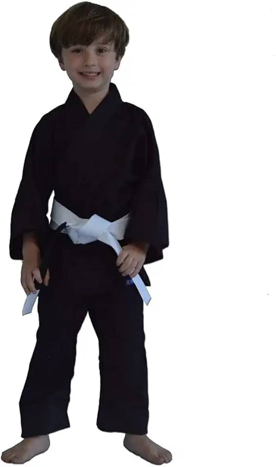 Kimono Torah Combat Kids - Judo/Jiu Jitsu - Preto