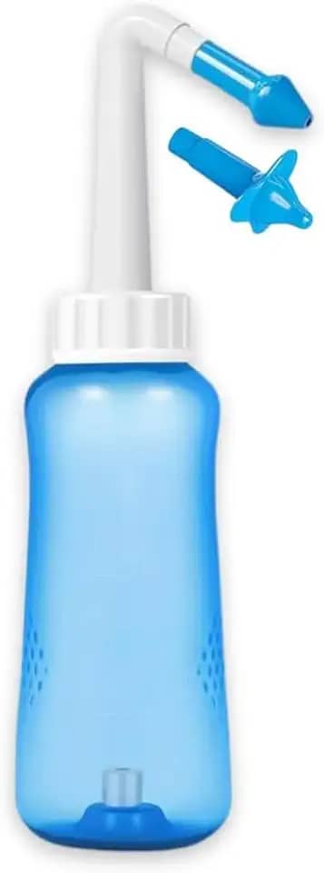 Kit de Lavagem Nasal Crianças e Adultos com Válvula de Controle - Premium