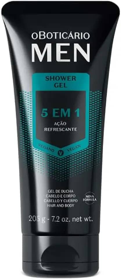 O BOTICÁRIO MEN SHOWER GEL 5 EM1 205g