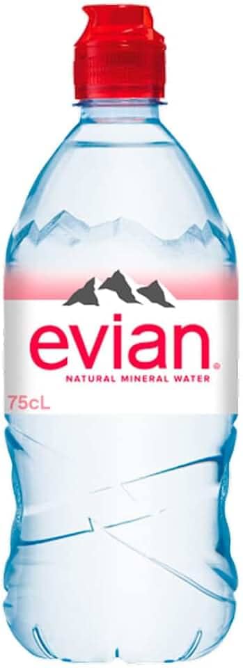 Água Mineral Natural Sem Gás Evian 750ml