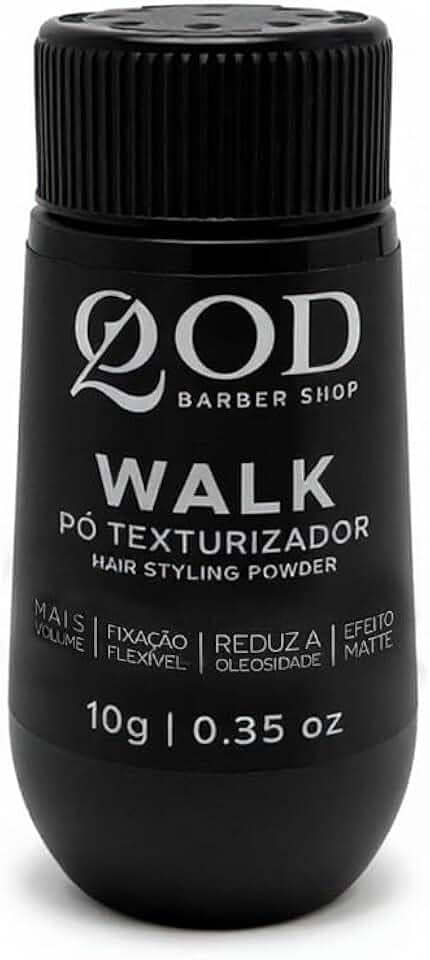 QOD Barber Shop - Pomada em Pó Texturizador Walk - 10g