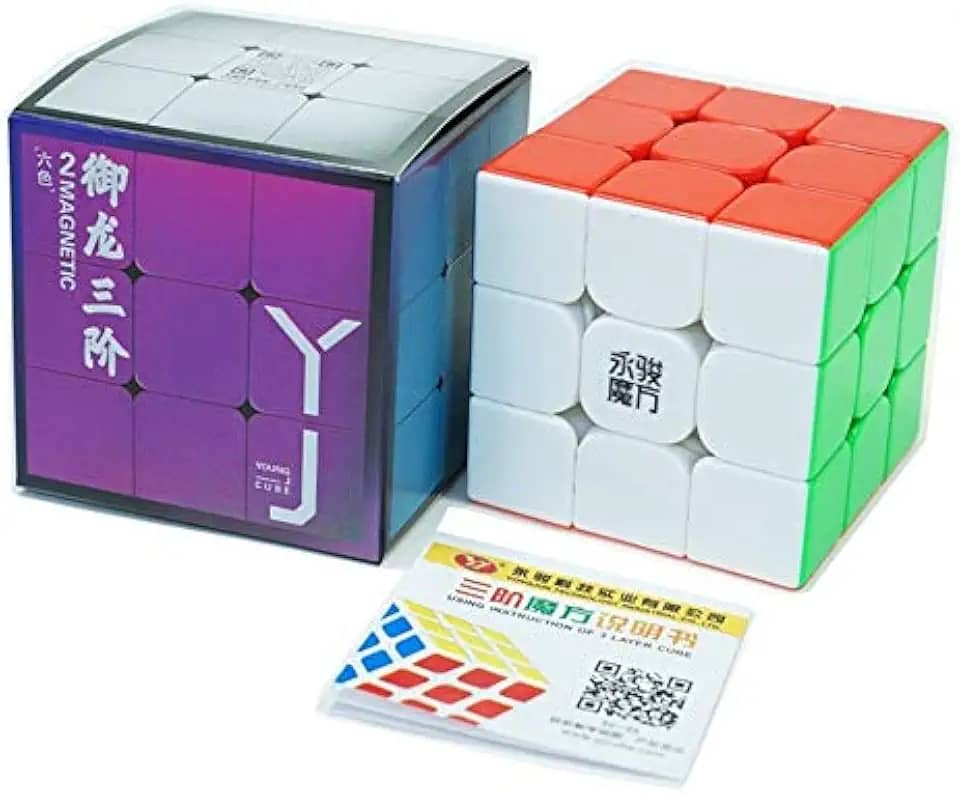 Blubbel Cubo Mágico Magnético 3x3x3 Moyu Yulong V2 Stickersless