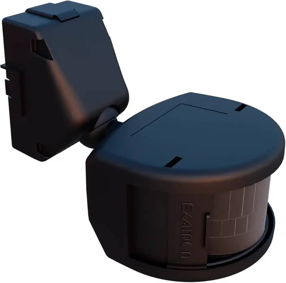 Sensor Presença Fotocélula Com Temporizador Smart X-Control Exatron LESFEX (XC) Preto