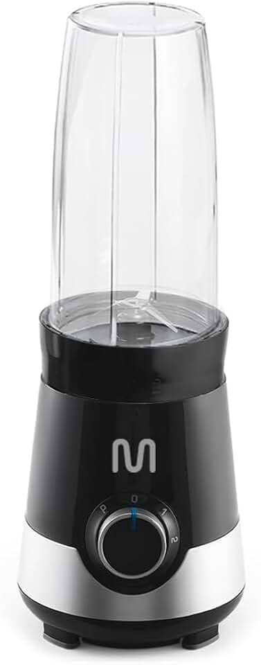 Liquidificador Shake com 2 Copos de 800ml e 3 Velocidades 220V 300W Preto Multi Home - GO014