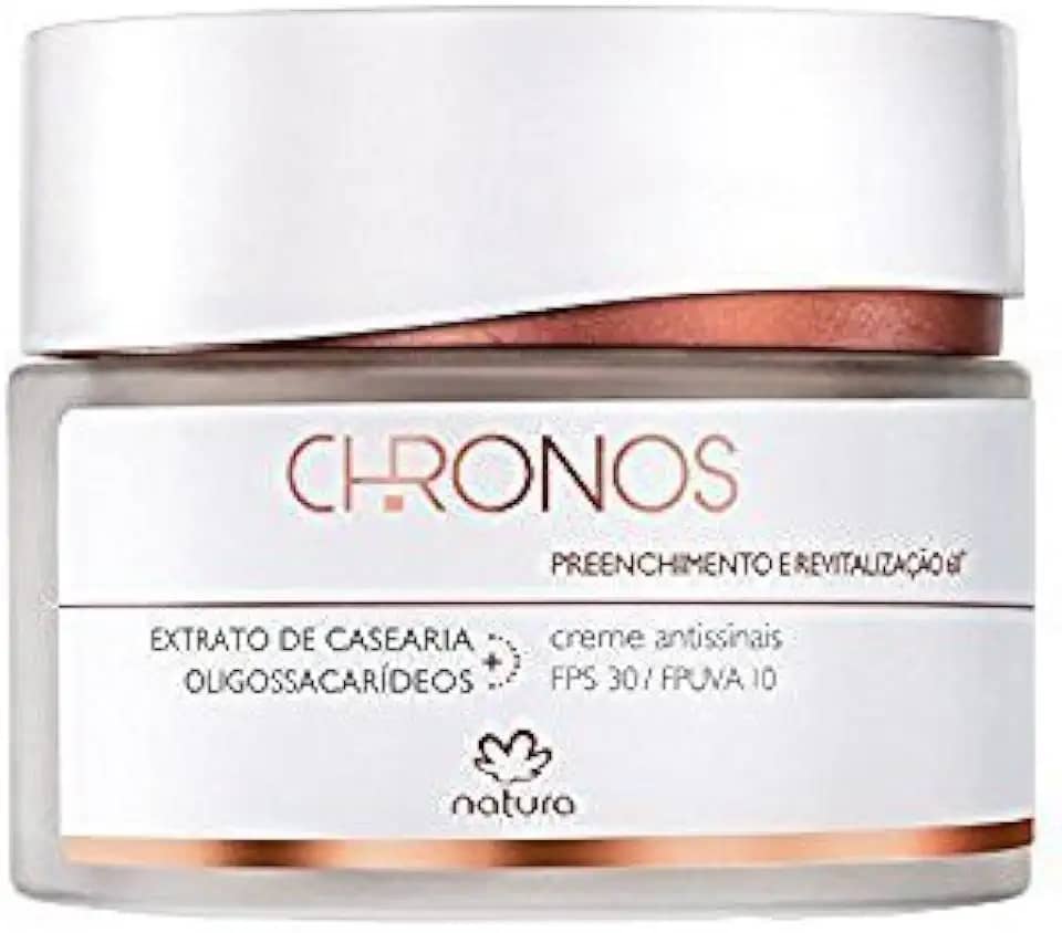 = Chronos (Dia) natura – Creme antissinais Preenchimento e Revitalizacao 60 + FPS 30/10 (40 gr) – (Chronos (Dia) Uva – anti-signs enchimento e Revitalização 60 + Cream (SPF 30/Uva 10) net 1.41 Oz)