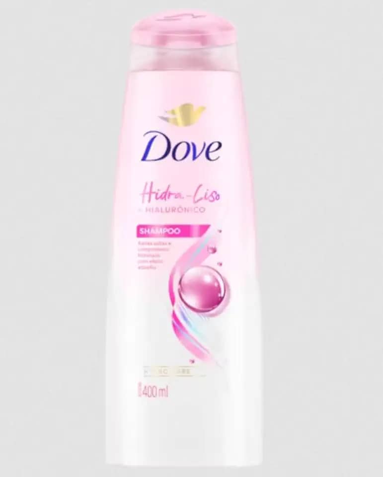 Dove Shampoo Hidra-Liso Com Tecnologia De Hidratação 400Ml 400 Ml