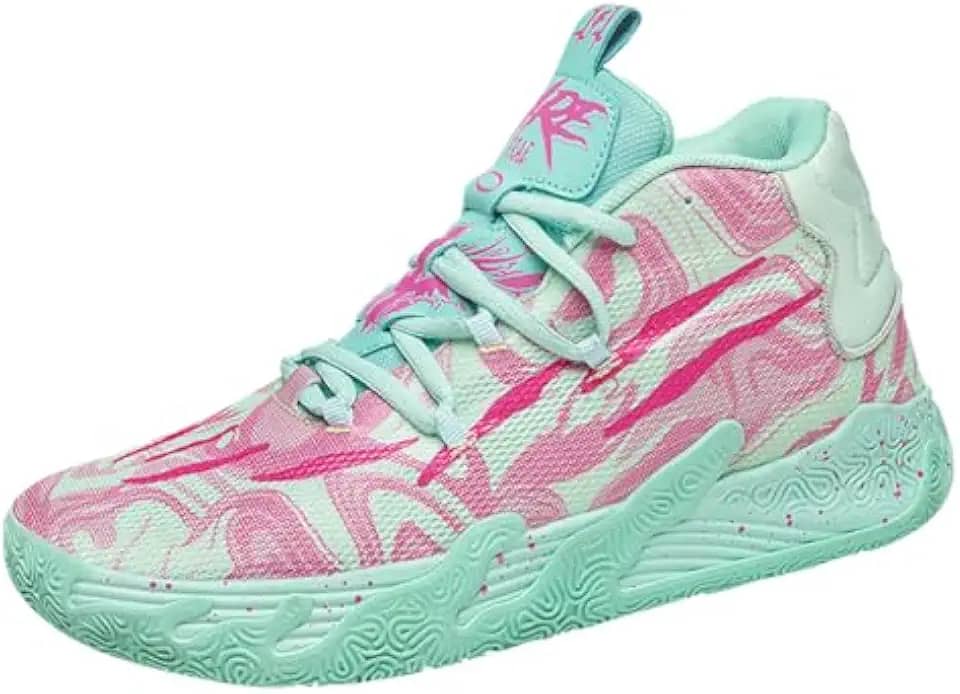 Tênis masculino de basquete com cadarço e cano alto, estilo chinês, respirável, antiderrapante, para atividades ao ar livre, amortecimento para treinamento físico, atlético