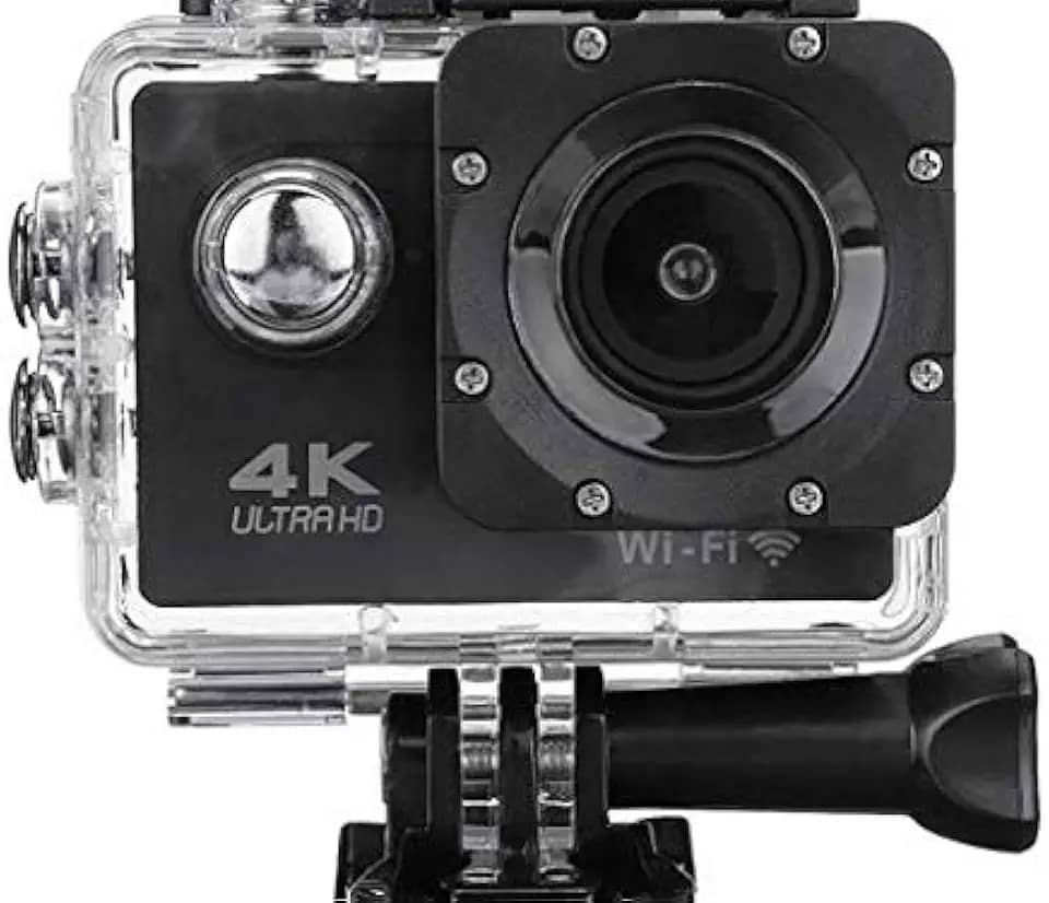 CIC Câmera Sports Prova d´água Fotográfica WiFi Original Filmadora DV Ultra HD 4K 30fps 30m, Preto