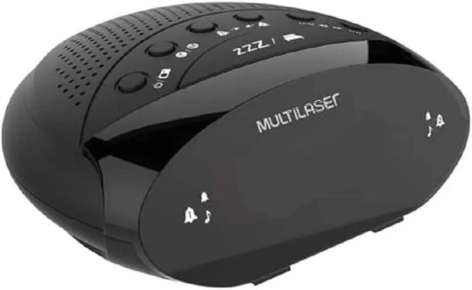 Caixa de Som Radio e Relógio Multi - SP399
