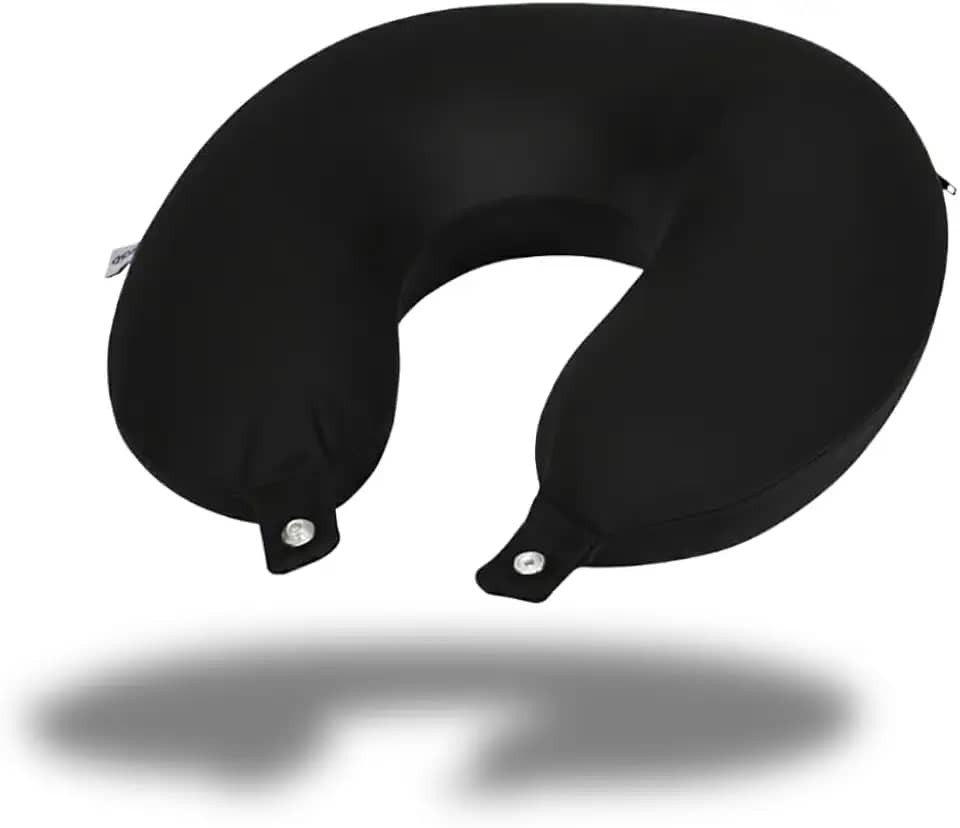 Travesseiro Para Viagem Almofada Nasa Almofada De Pescoço Com Botão, Almofada De Apoio Anatômica Para Avião, Carro E Ônibus, Descanso Confortável, Portátil E Macio, Para Dormir (Cor Sortida)