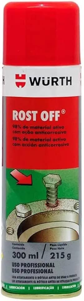 Desengripante e Lubrificante Rost Off Wurth - 300ml