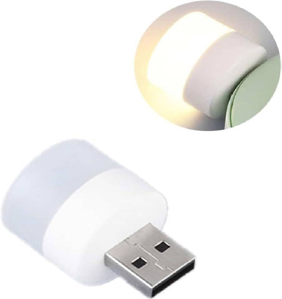 Luminária Led Usb Luz para Leitura Mini (Amarelo)